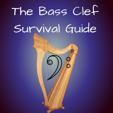 The Bass Clef Survival Guide, a learning guide all about bass clef