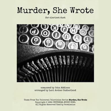 Murder, She Wrote (arr. Lori Archer Sutherland)