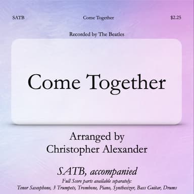 Come Together (arr. Christopher Alexander)