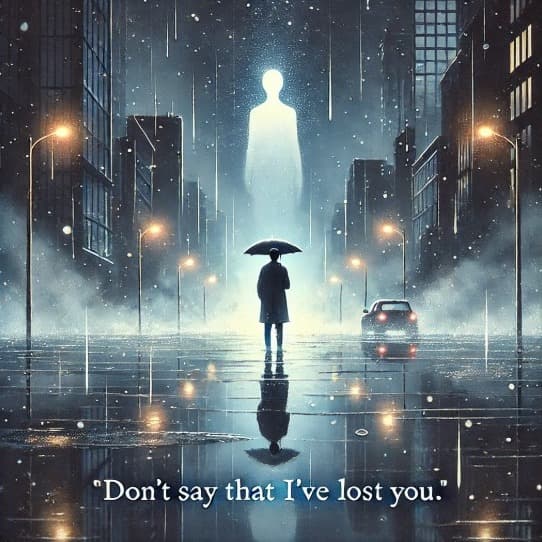 DON'T SAY THAT I'VE LOST YOU