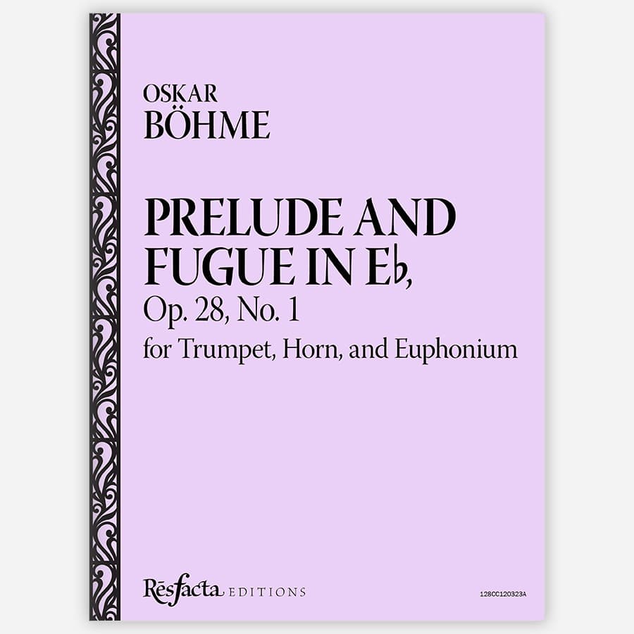 Prelude and Fugue in E-flat, Op. 28, No. 1 for Brass Trio