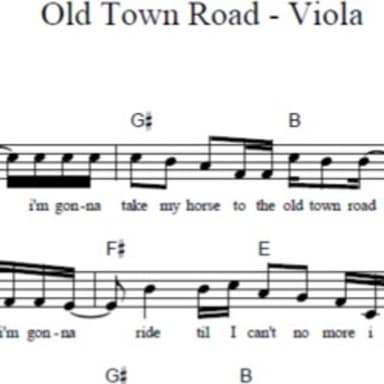 Old Town Road - Viola