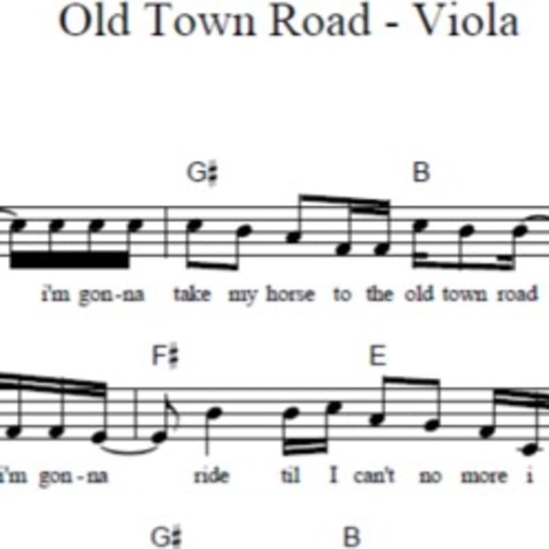 Old Town Road - Viola