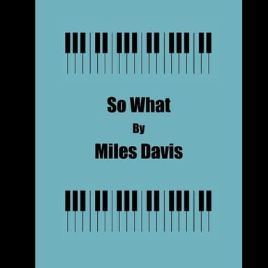 So What (arr. George Kaplan)