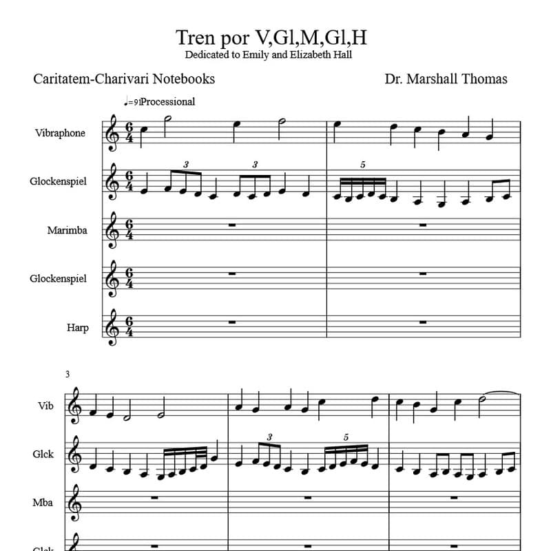 Tren por Harp & Percussion a Voce