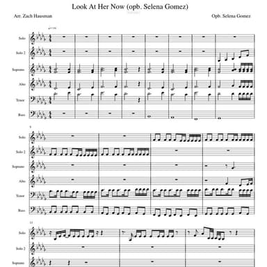 Look At Her Now (arr. Zachary Hausman)