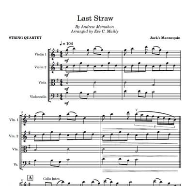 Last Straw (arr. Eve C. Mailly - Zene Strings)