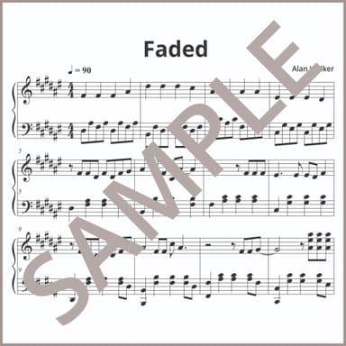 Faded (arr. Jane Stavrinoudis)