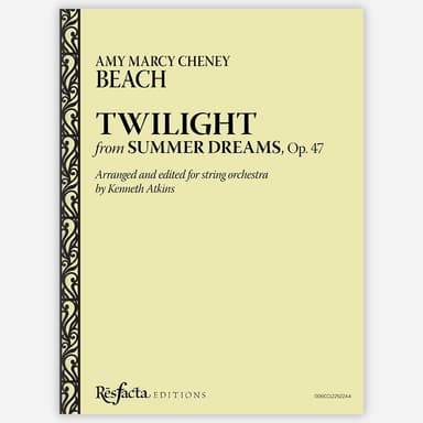 Twilight from Summer Dreams, Op 47 (arr. Kenneth Atkins)