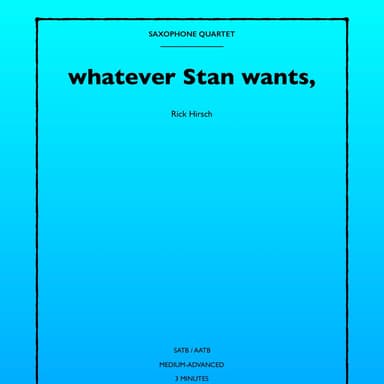 whatever Stan wants