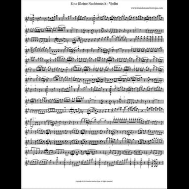 Heart On My Sleeve - Violin