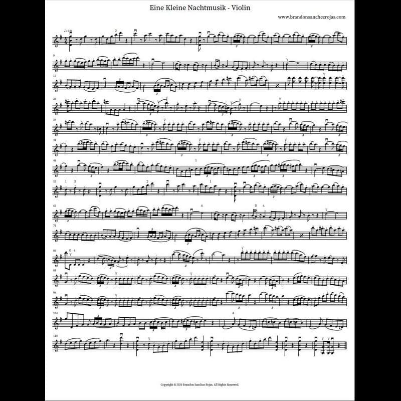 Heart On My Sleeve - Violin