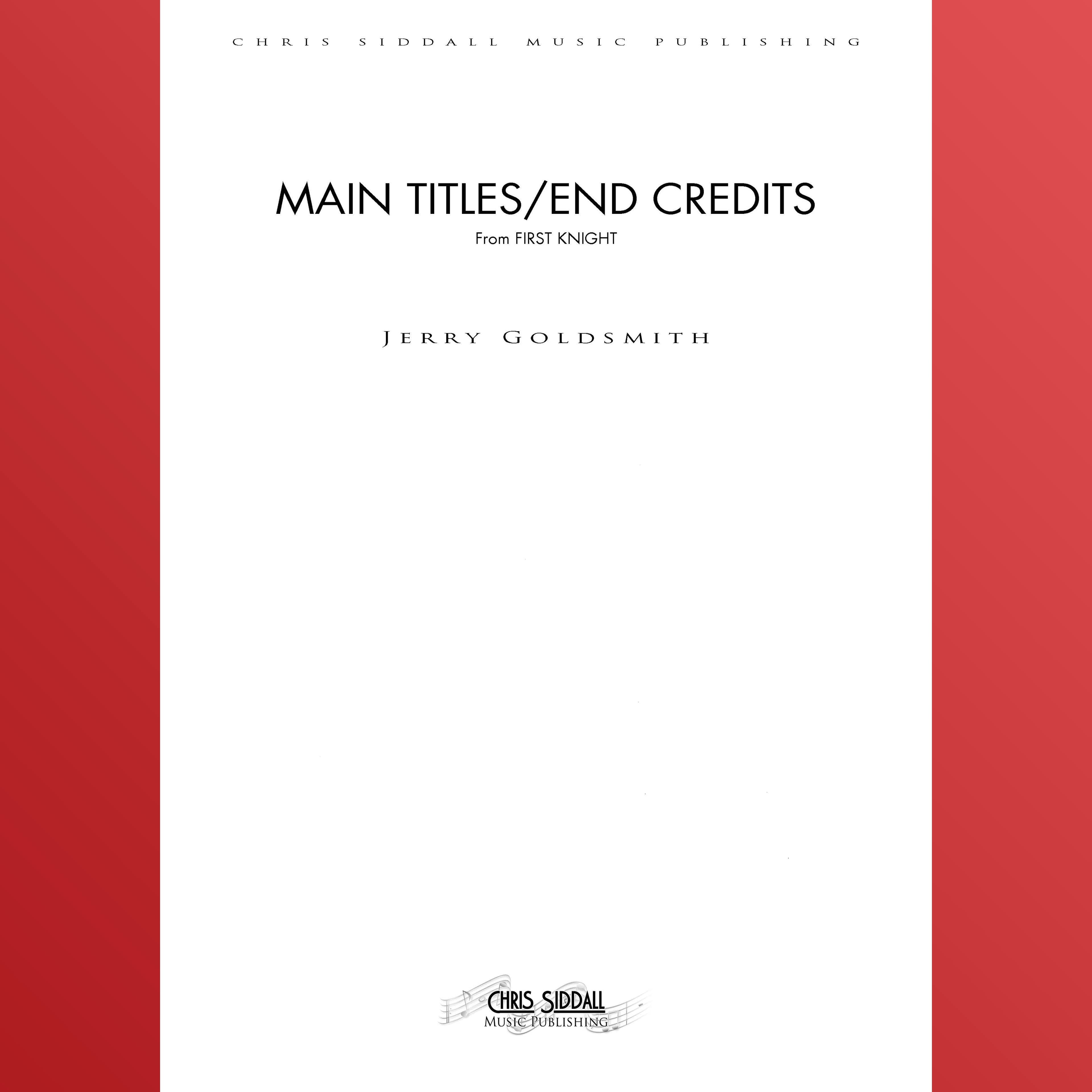First Knight - Score Only (arr. Chris Siddall Music Publishing)