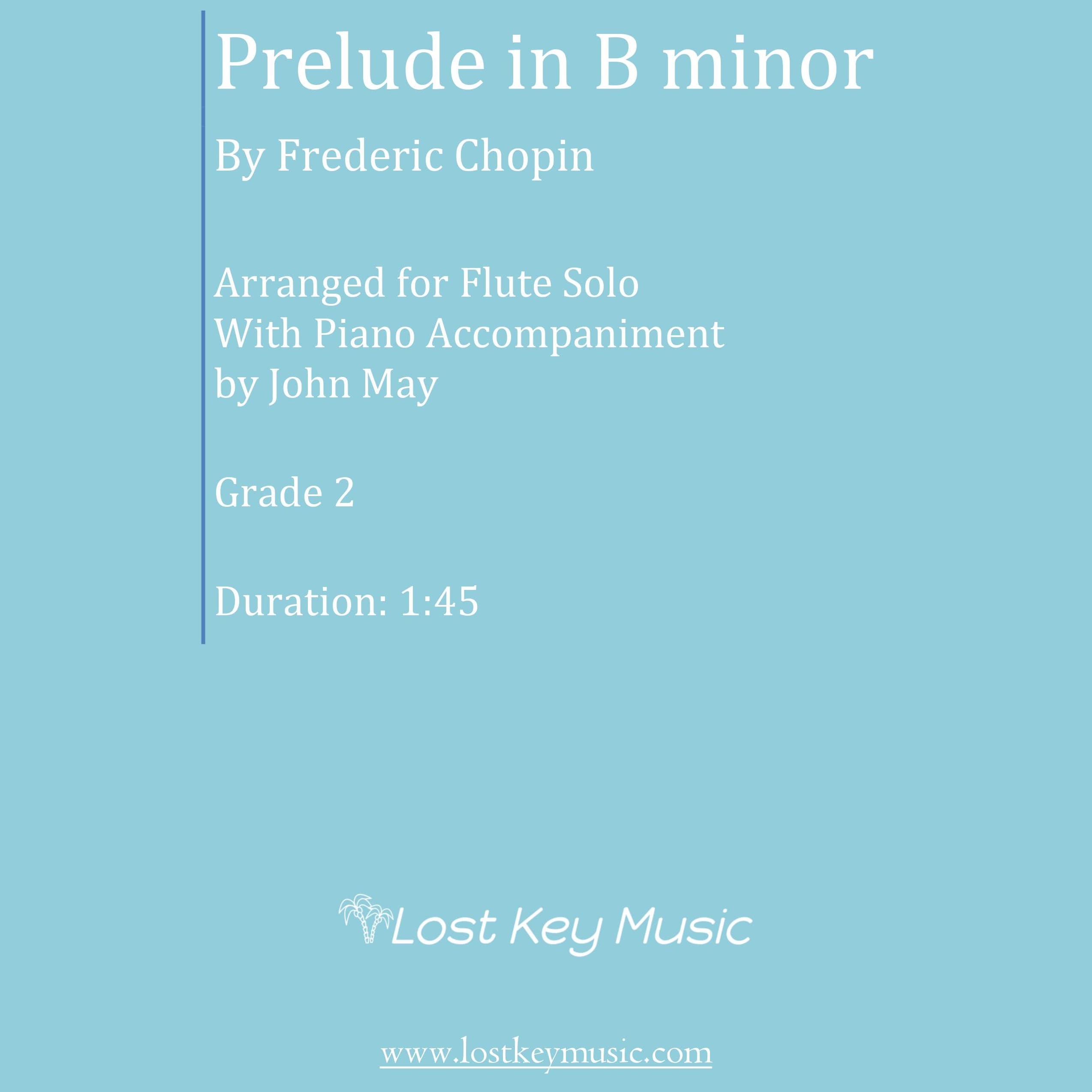Prelude in B minor-Flute Solo (arr. John May)