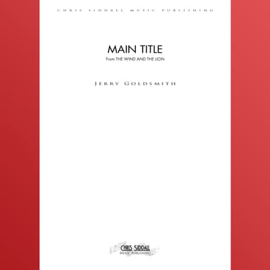 The Wind And The Lion - Score Only (arr. Chris Siddall)