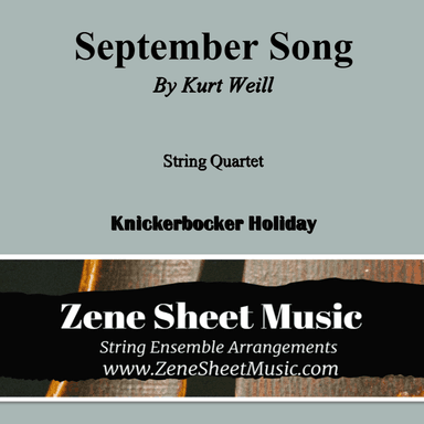 September Song (arr. Eve C. Mailly - Zene Strings)