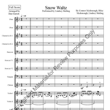 Snow Waltz (arr. Dan Garrett)