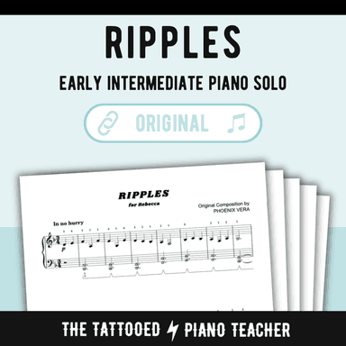 Ripples - Early Intermediate Piano Solo