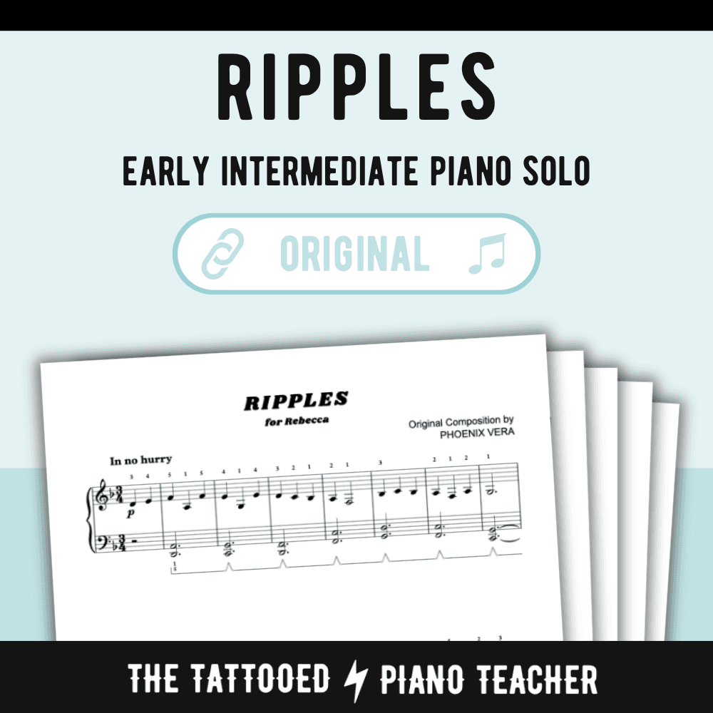Ripples - Early Intermediate Piano Solo