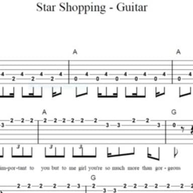 Star Shopping - Guitar