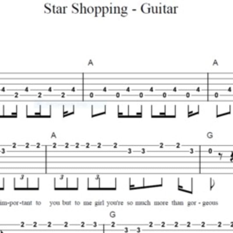 Star Shopping - Guitar