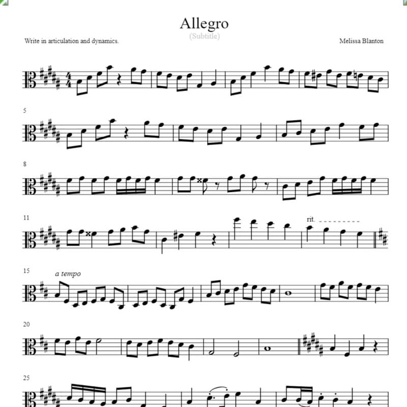 Allegro