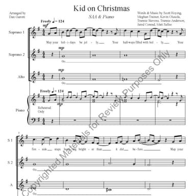 Kid On Christmas (arr. Dan Garrett)