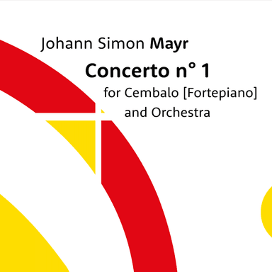 Concerto n° 1 for cembalo [fortepiano] and orchestra in C major - Score Only (arr. Fabrizio Capitanio & Michele Galvagno)