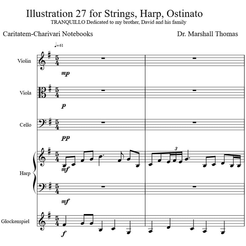 Illustration 27 for Strings, Harp, Ostinato