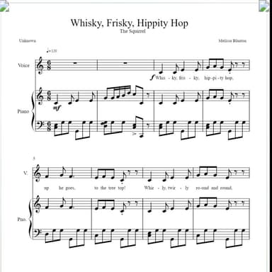 Whisky, Frisky, Hippity Hop