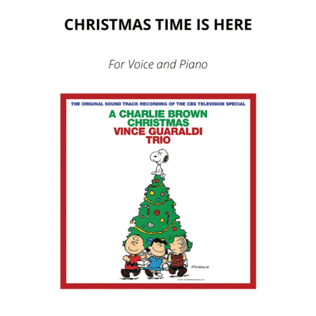 Christmas Time Is Here (arr. Flavio Regis Cunha)