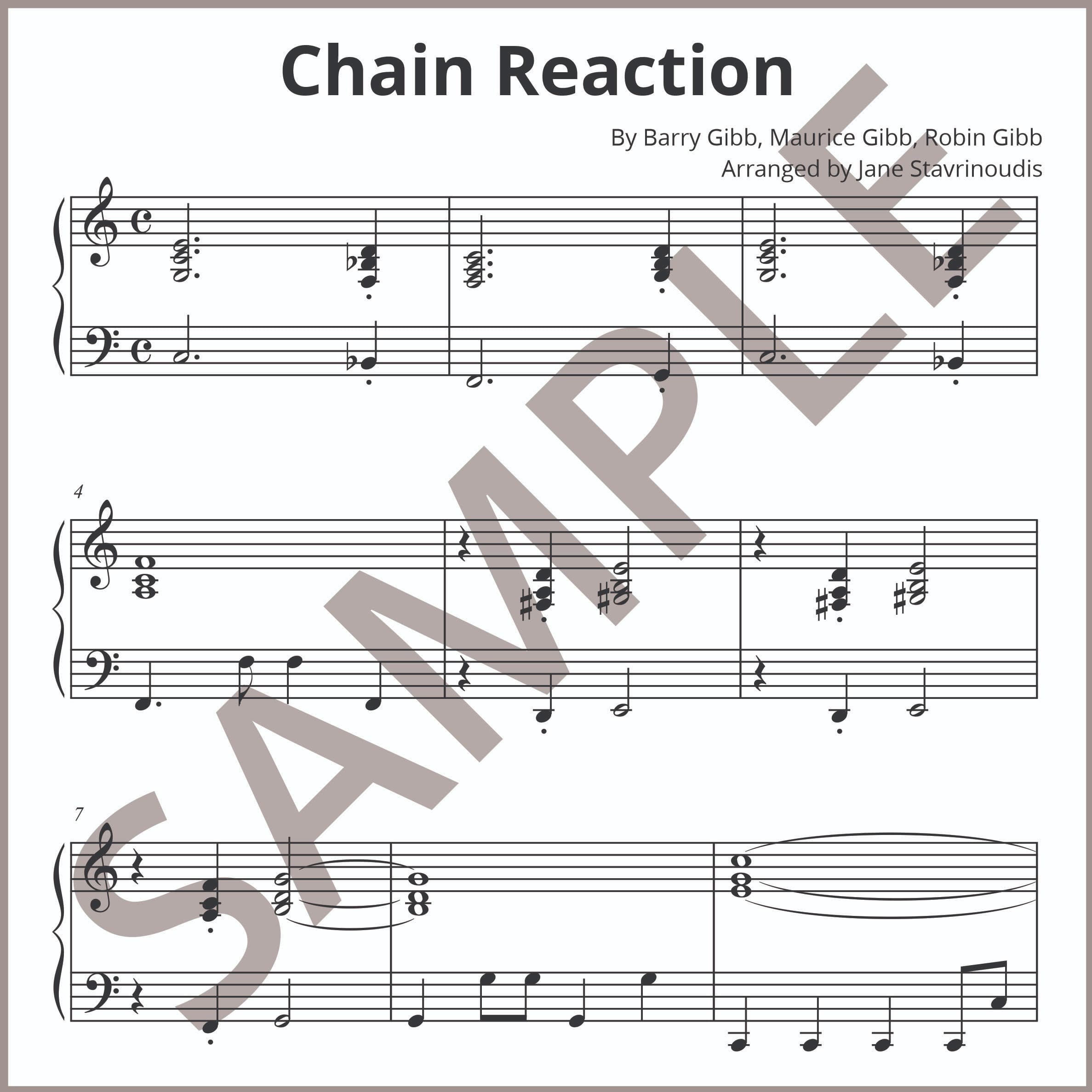 Chain Reaction (arr. Jane Stavrinoudis)
