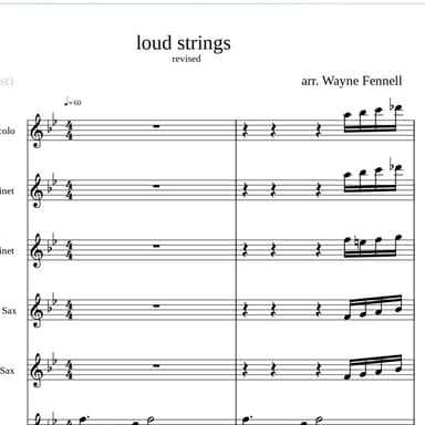 loud strings