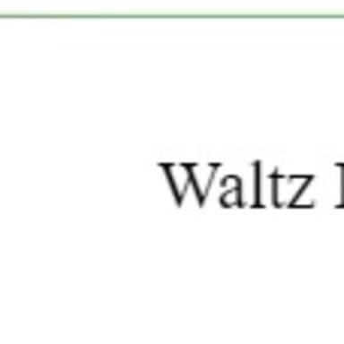 Waltz In D Minor Variations