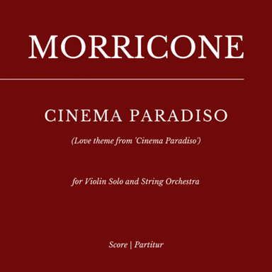 Cinema Paradiso (arr. Flavio Regis Cunha)
