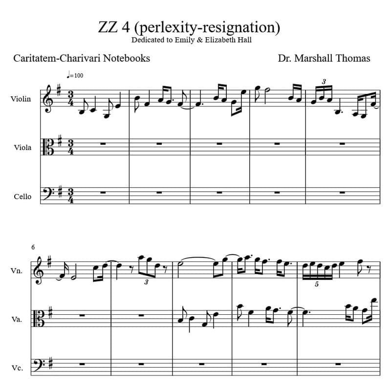 ZZ 4 (perlexity-resignation) for String Trio
