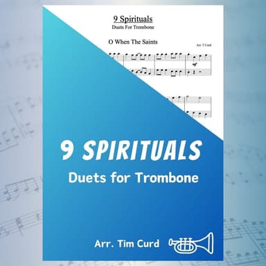 9 Spirituals, Duets For Trombone (arr. Curd)