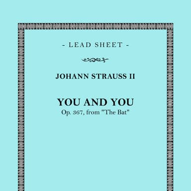 You and You (from ''The Bat'') (arr. Francesco Calì)