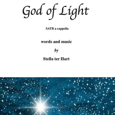 God of Light - SATB unaccompanied Christmas reflections