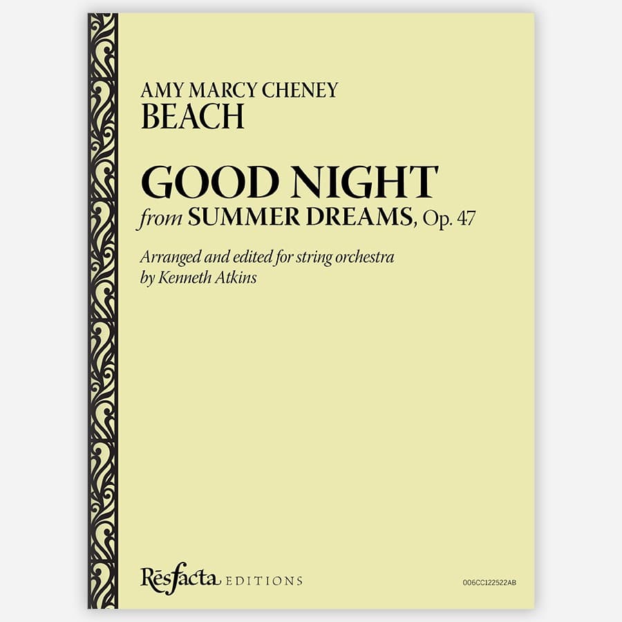 Good Night from Summer Dreams, Op. 47 (arr. Kenneth Atkins)