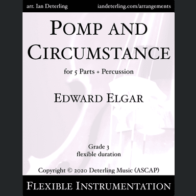 Pomp and Circumstance (Flexible Instrumentation) (arr. Ian Deterling)