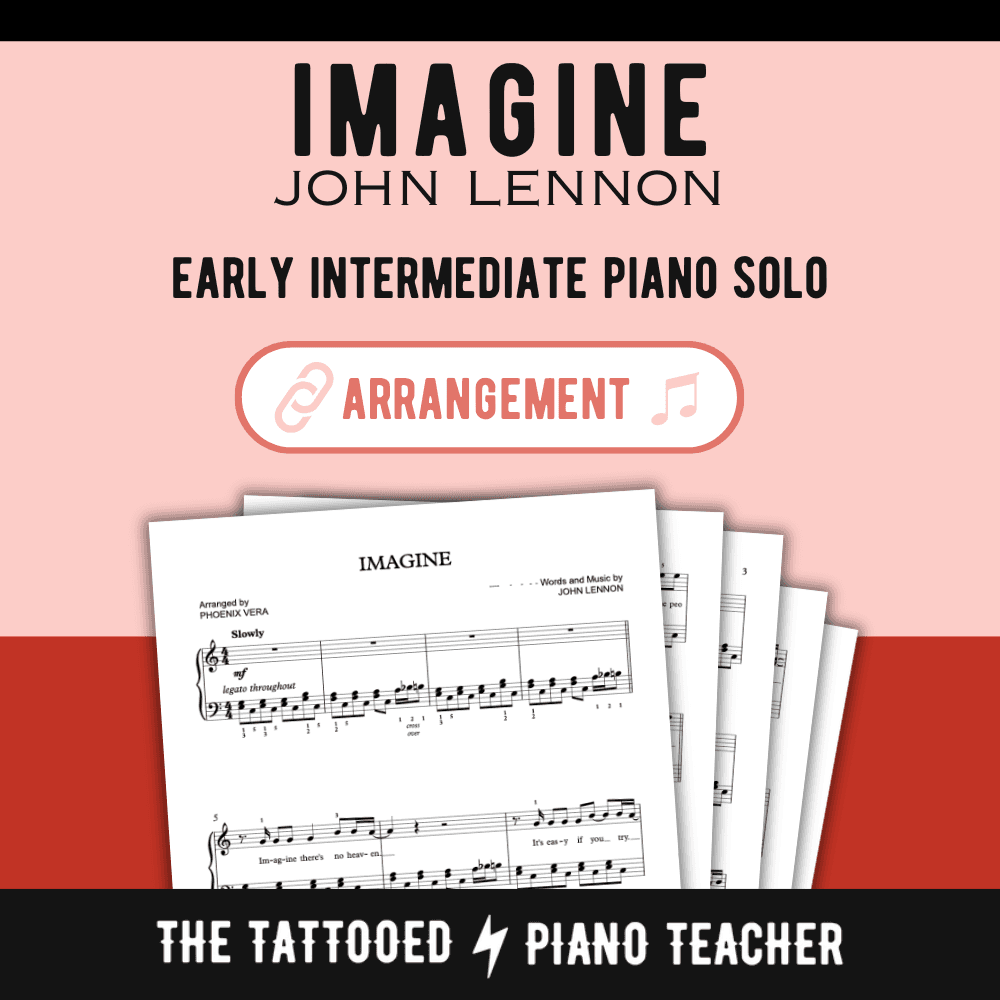 Imagine (arr. Phoenix [The Tattooed Piano Teacher])