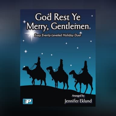 God Rest Ye Merry, Gentlemen (Easy Piano Duet) (arr. Jennifer Eklund)