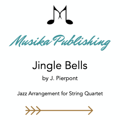 Jingle Bells - Jazz Arrangement for String Quartet (arr. Kate Agioritis)