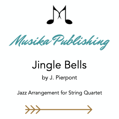 Jingle Bells - Jazz Arrangement for String Quartet (arr. Kate Agioritis)