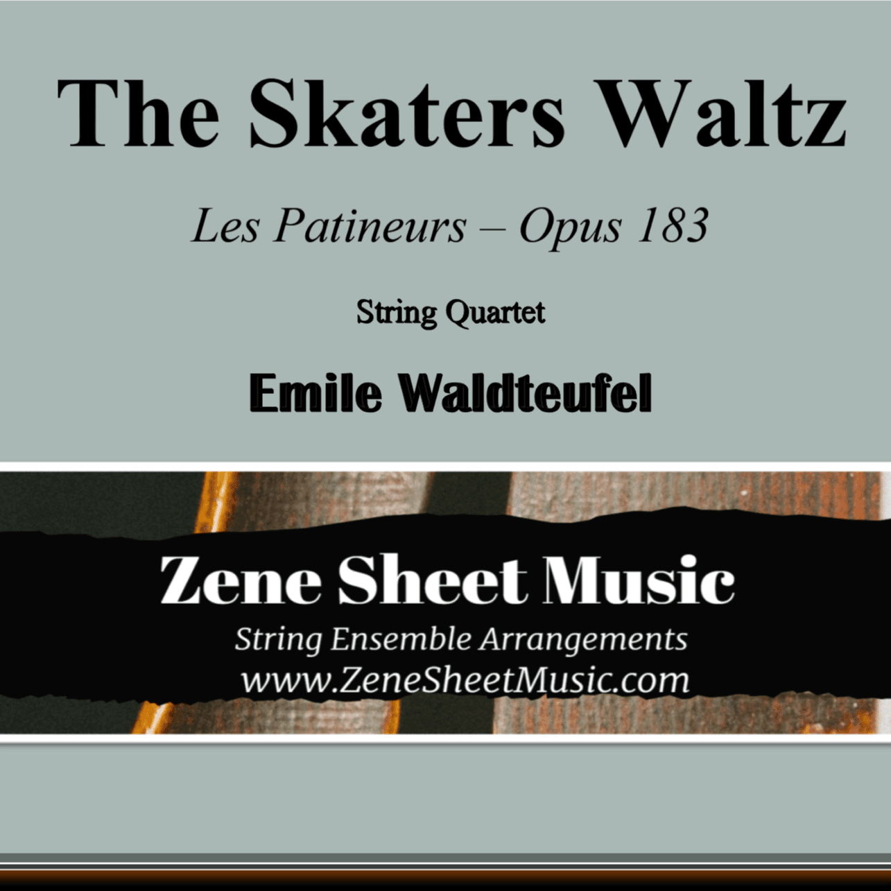 Les Patineurs, Opus 183 -- The Skaters Waltz (arr. Eve C. Mailly - Zene Strings)