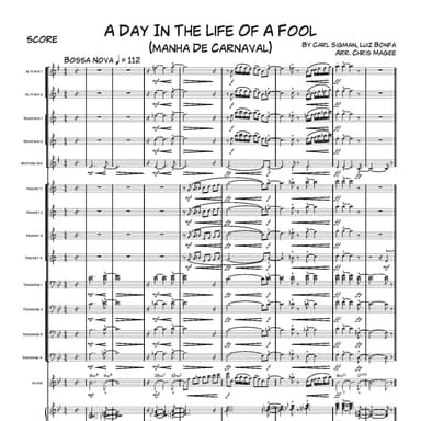 A Day In The Life Of A Fool (manha De Carnaval) (arr. Chris Magee)