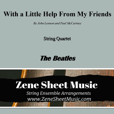 With A Little Help From My Friends (arr. Eve C. Mailly - Zene Strings)