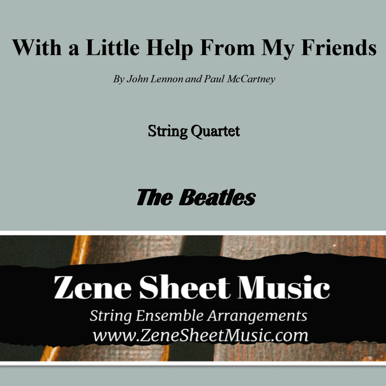 With A Little Help From My Friends (arr. Eve C. Mailly - Zene Strings)