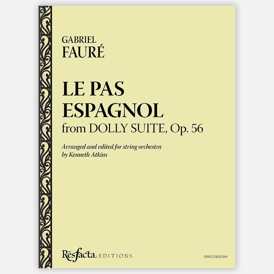 "Le pas espagnol" from DOLLY SUITE, Op. 56 (arr. Kenneth Atkins)